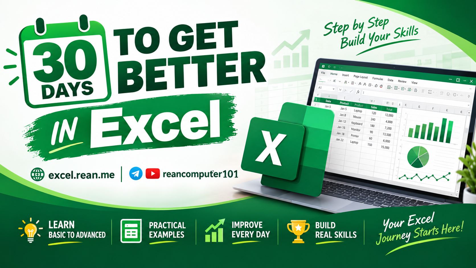 30 days to better excel guide